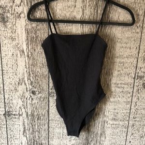 Topshop ribbed bodysuit